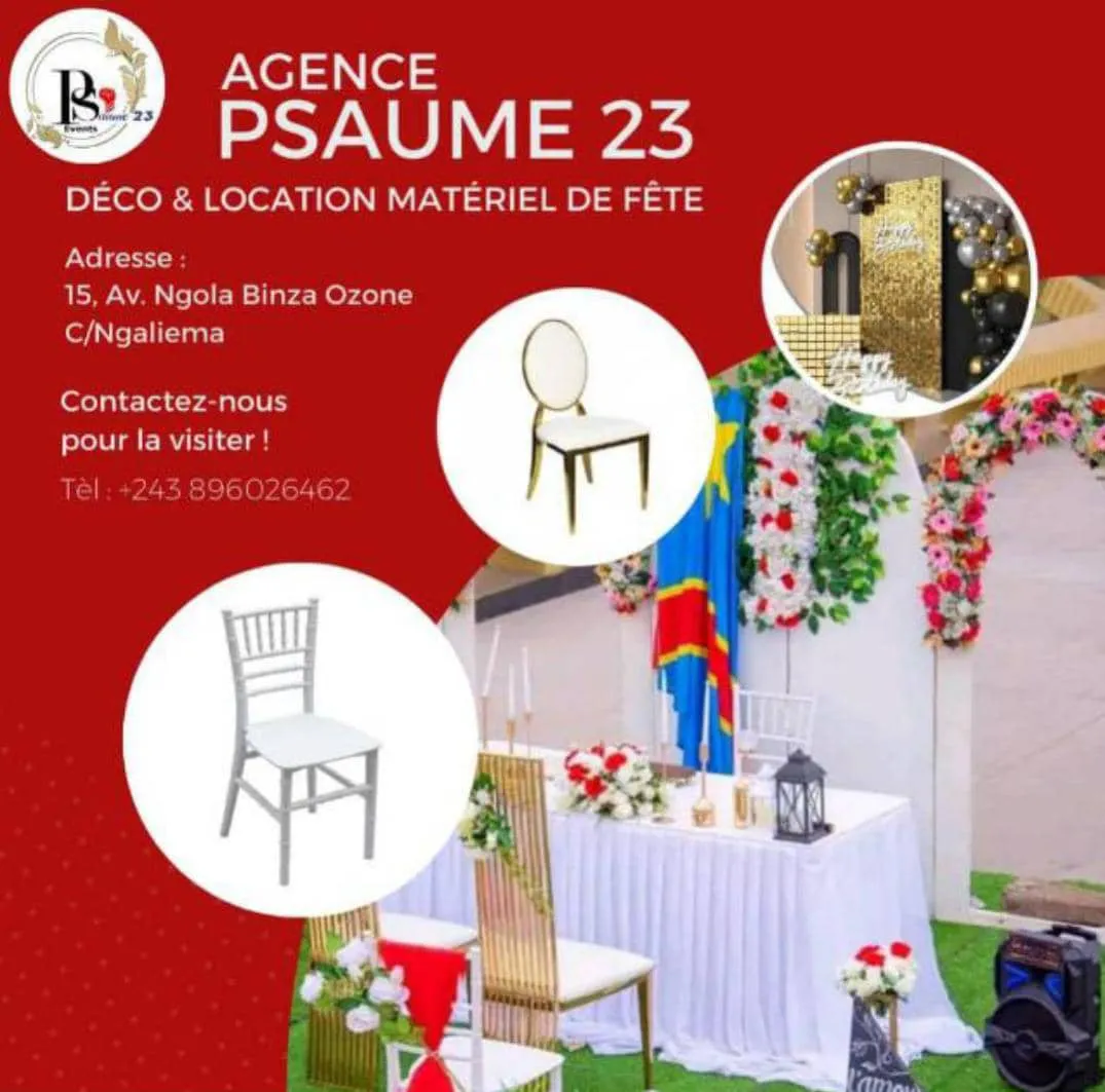 Location matériels de fête